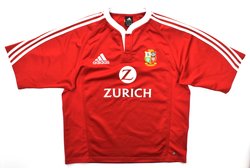 BRITISH AND IRISH LIONS RUGBY ADIDAS SHIRT L