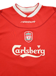 2002-04 LIVERPOOL *DIOUF* SHIRT M