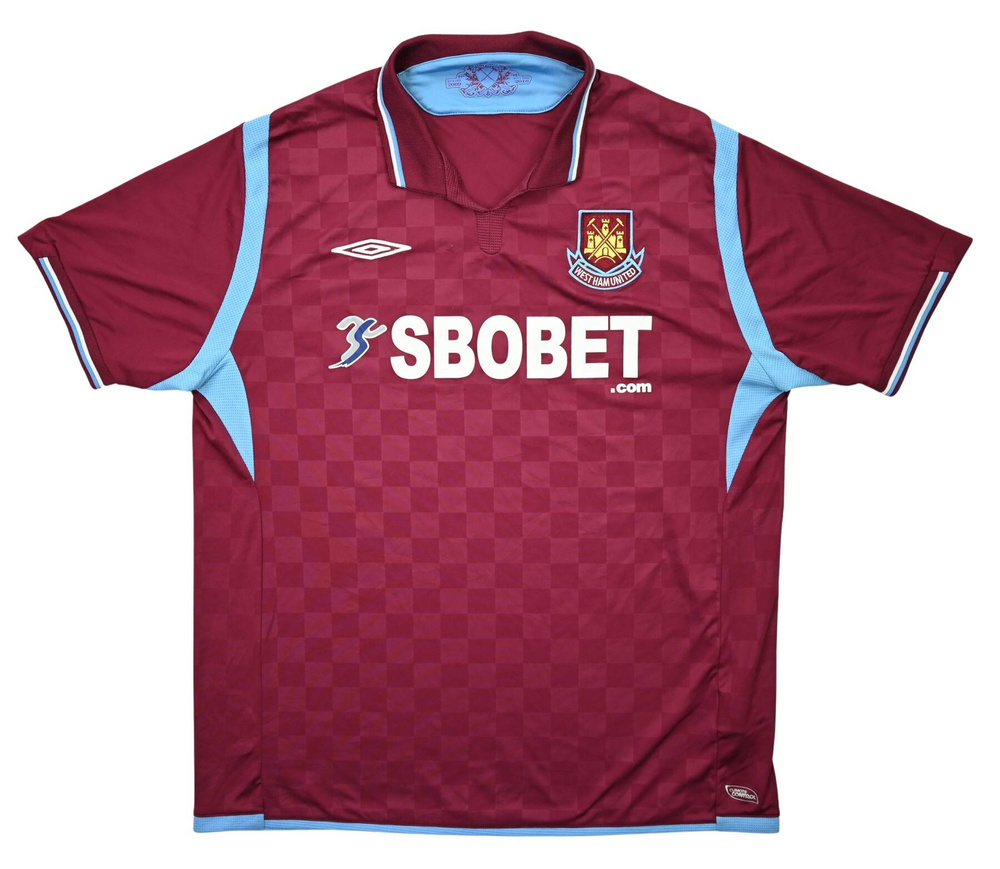 2009-10 WEST HAM UNITED *NOBLE* SHIRT XXL