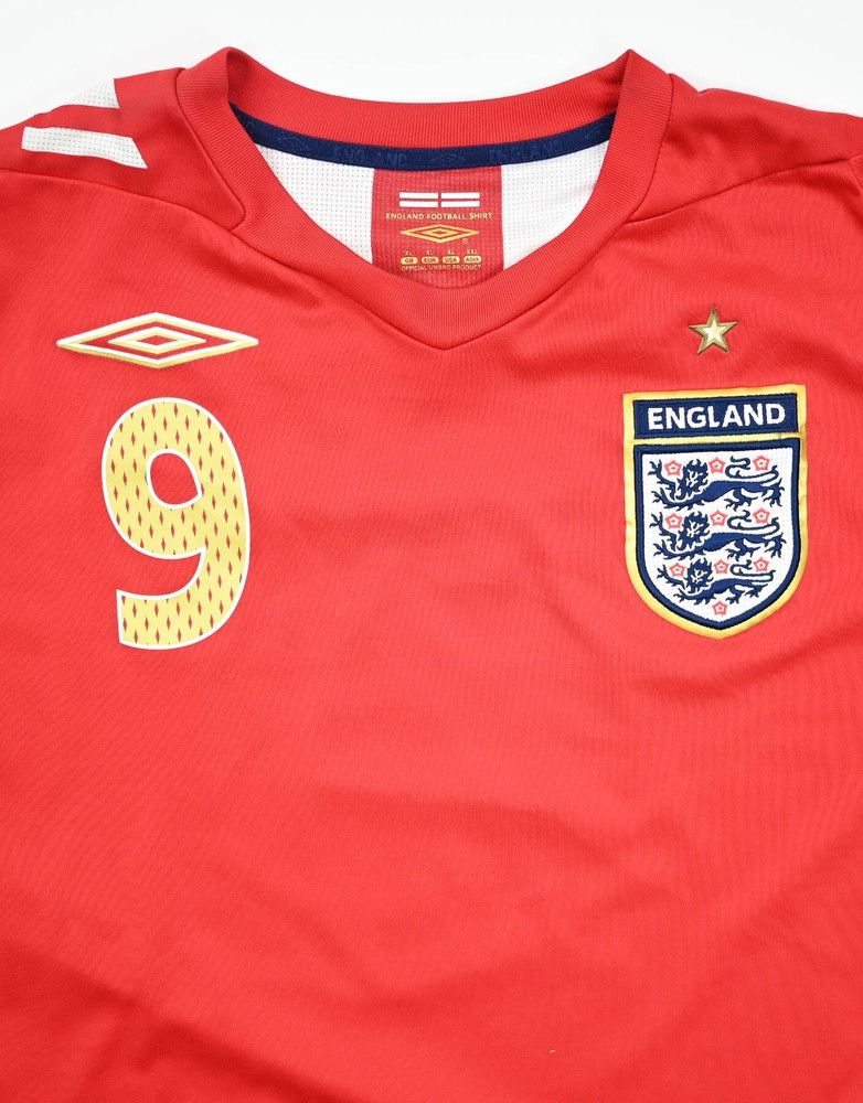 2006-08 ENGLAND *ROONEY* SHIRT XL