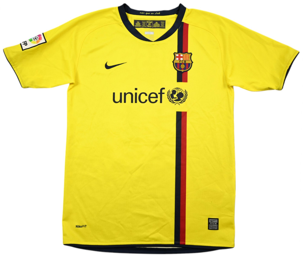 2008-10 BARCELONA *MESSI* SHIRT XL. BOYS