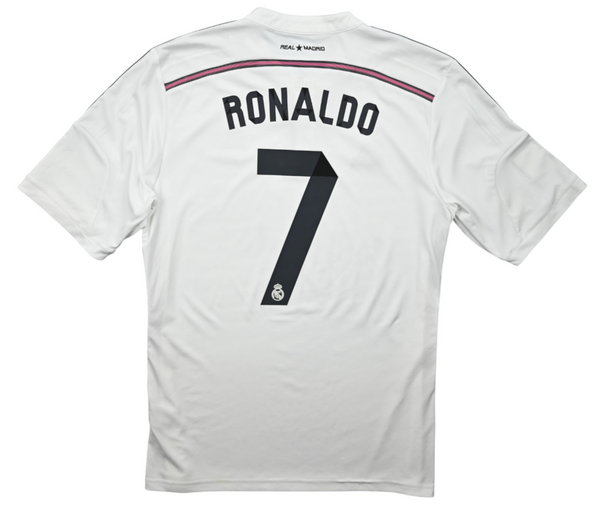 2014-15 REAL MADRID *RONALDO* SHIRT L