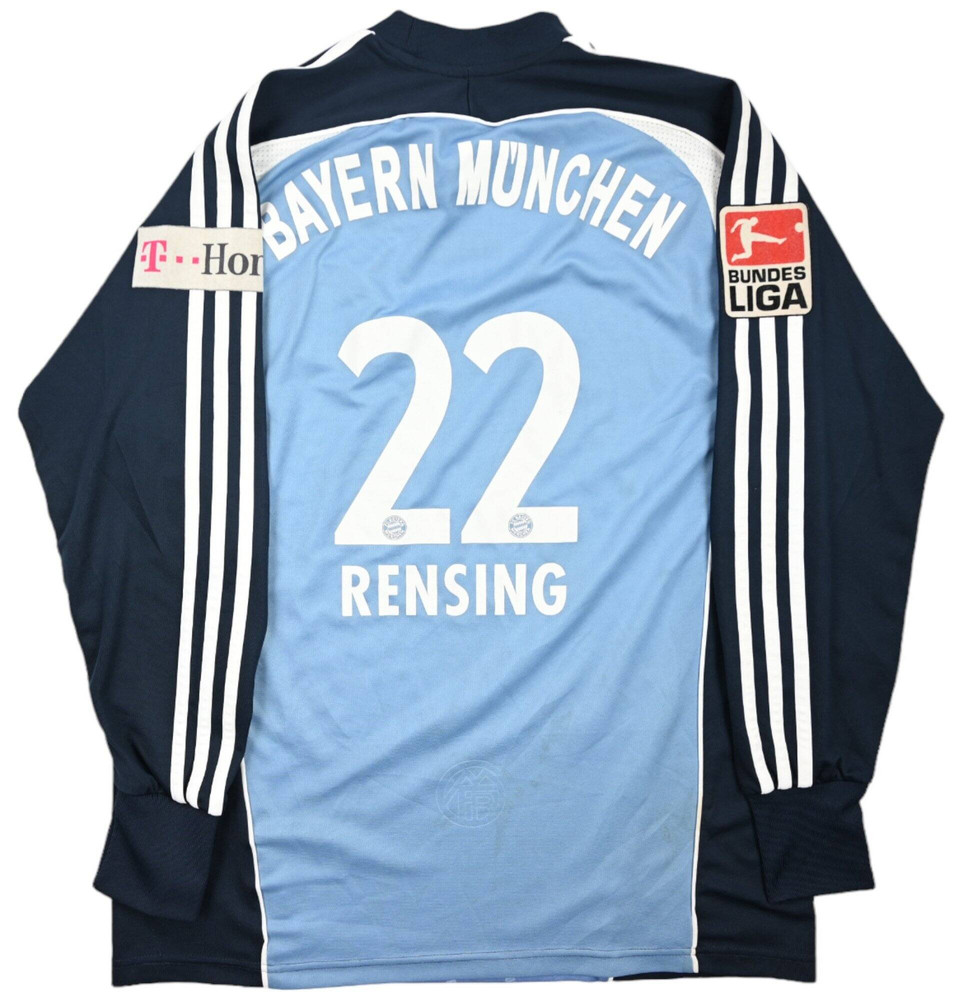 2007-08 BAYERN MUNCHEN GOALKEEPER *RENSING* LONGSLEEVE XL. BOYS