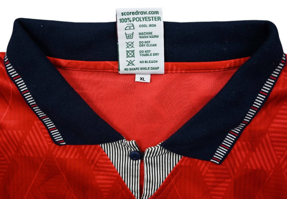 1990-92 ENGLAND SHIRT XL