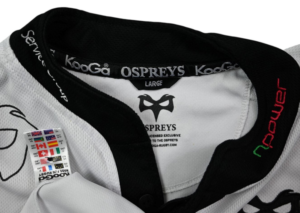 OSPREYS RUGBY SHIRT L