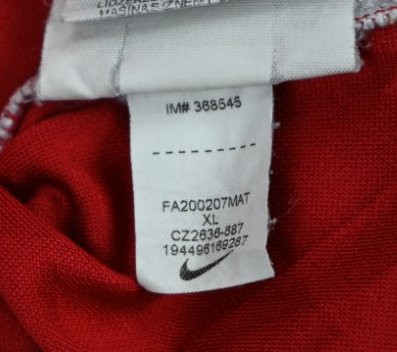 2020-21 LIVERPOOL SHIRT XL