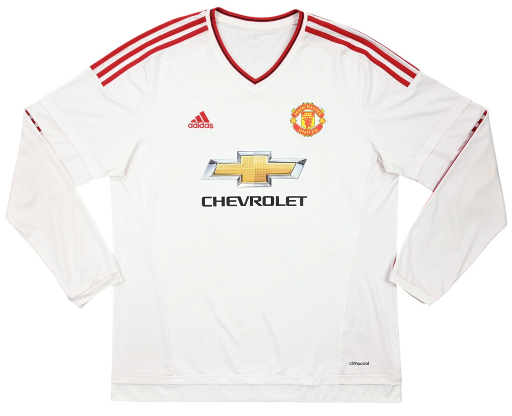 2015-16 MANCHESTER UNITED *SCHWEINSTEIGER* LONGSLEEVE SHIRT XL