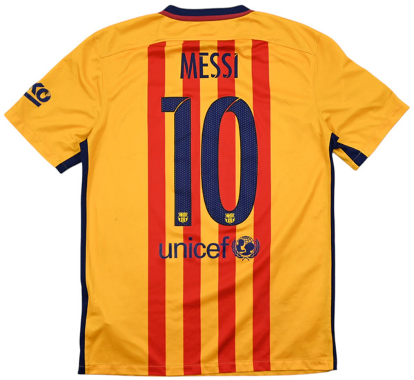 2015-16 BARCELONA *MESSI* SHIRT M