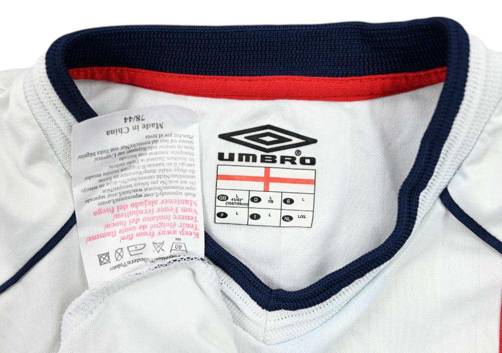 2001-03 ENGLAND SHIRT L