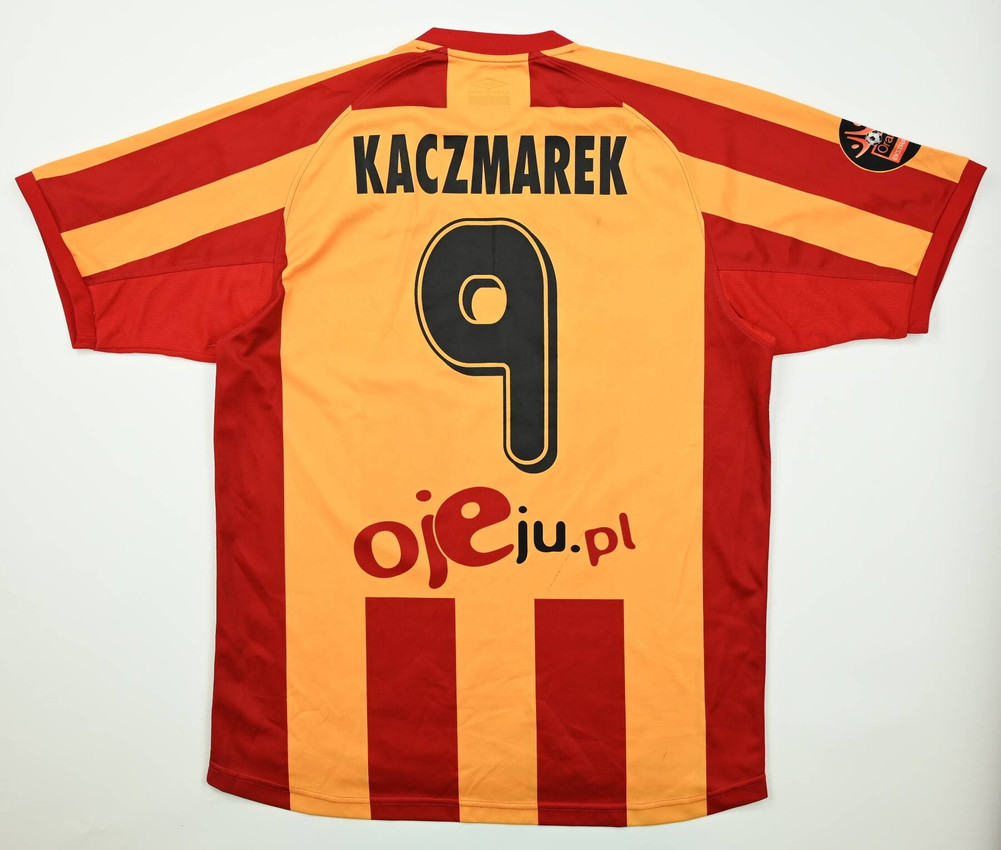 2007-08 KORONA KIELCE *KACZMAREK* SHIRT L