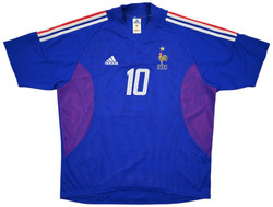 2002-04 FRANCE *ZIDANE* SHIRT XL