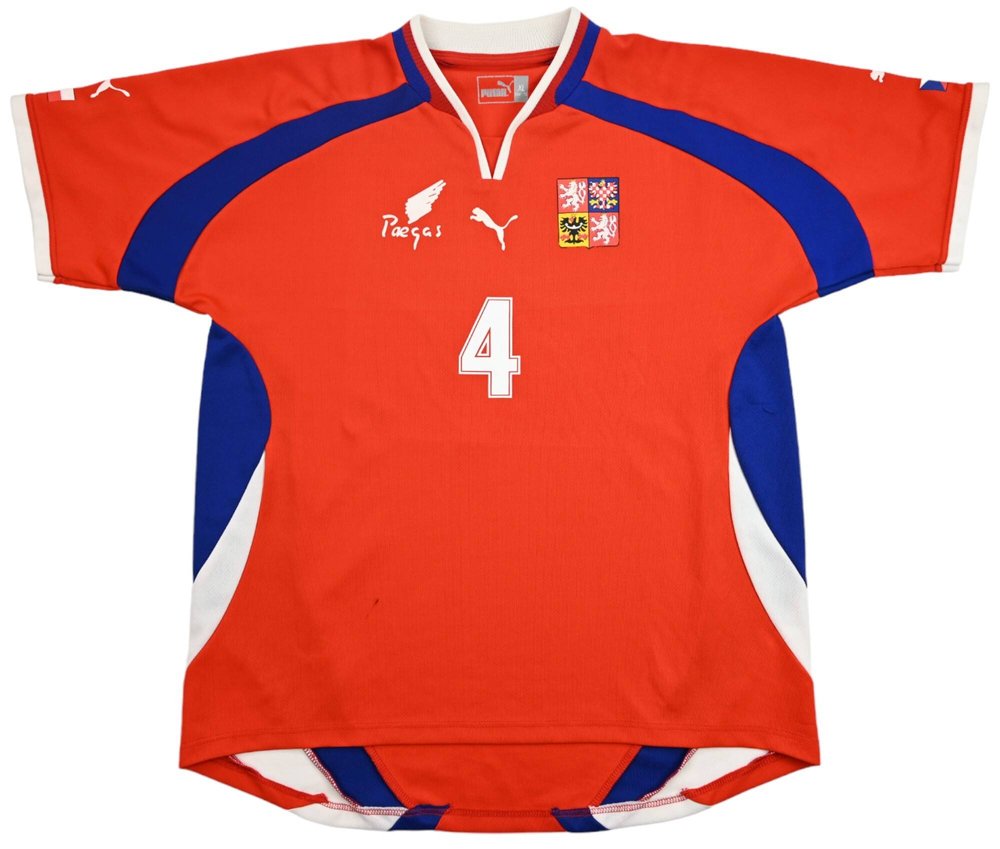 2000-02 CZECH REPUBLIC *NEDVED* SHIRT XL