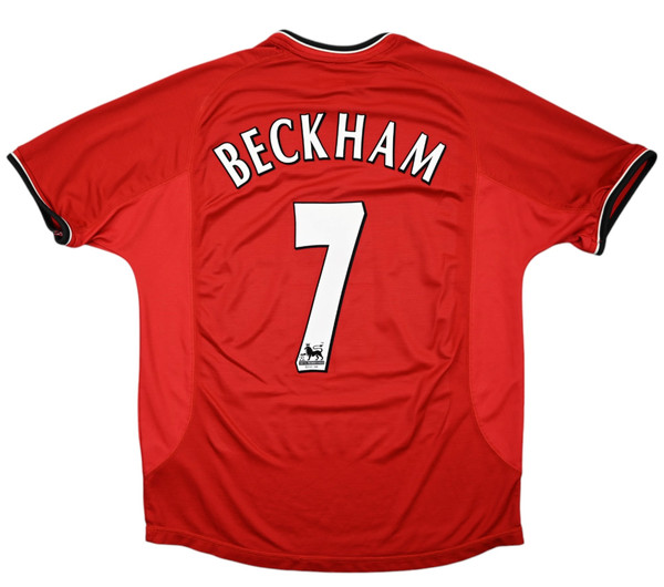 2000-02 MANCHESTER UNITED *BECKHAM* KOSZULKA XL