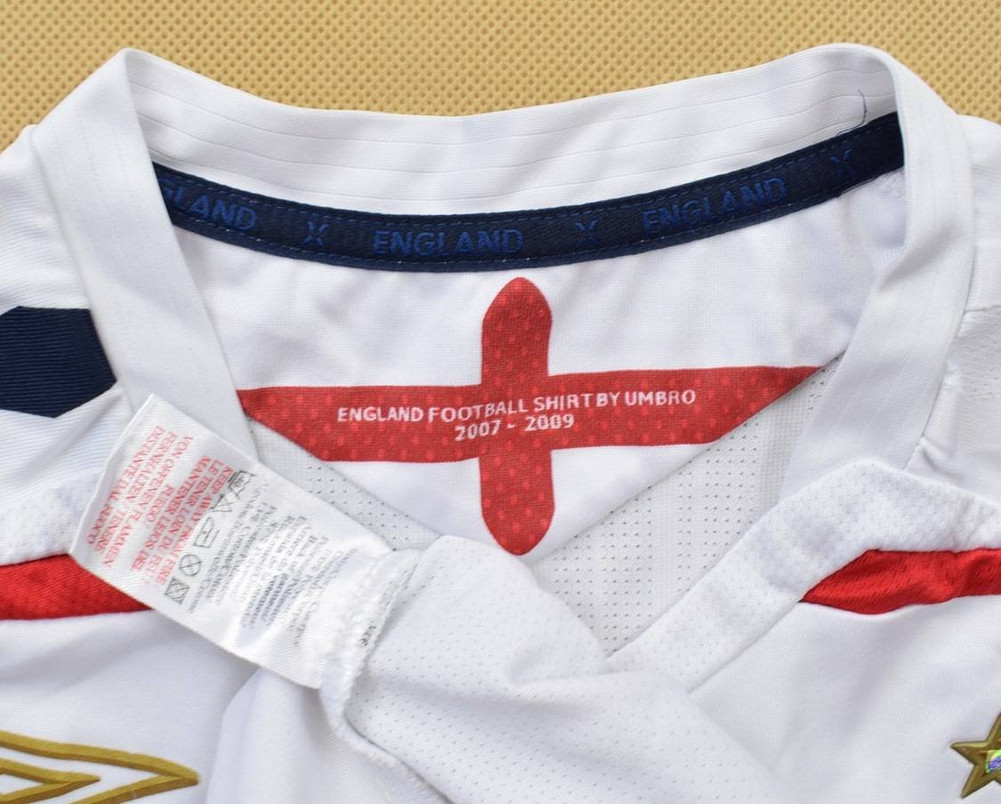 2007-09 ENGLAND SHIRT S