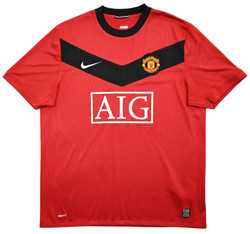 2009-10 MANCHESTER UNITED SHIRT L
