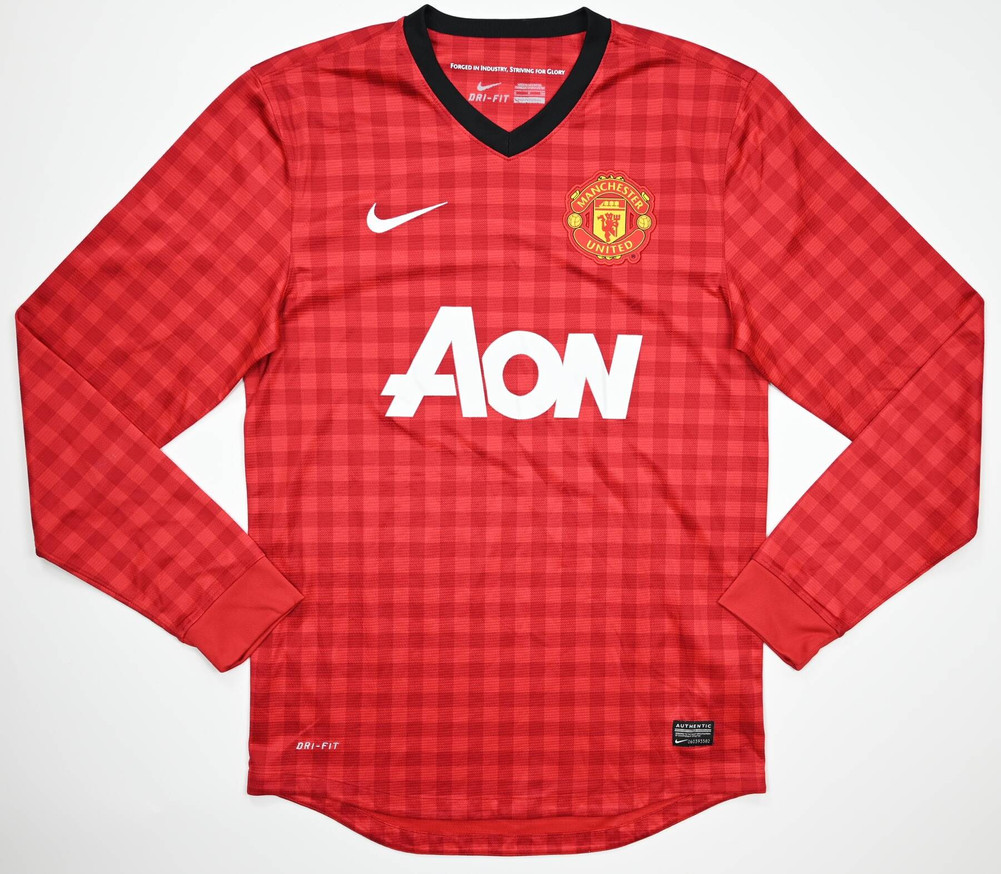 2012-13 MANCHESTER UNITED LONGSLEEVE S