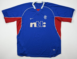 2001-02 GLASGOW RANGERS SHIRT XXL