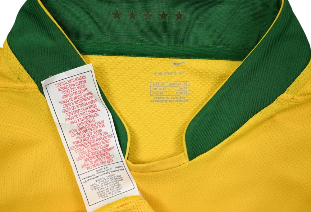2006-08 BRAZIL *RONALDINHO* SHIRT XL