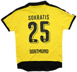 2015-16 BORUSSIA DORTMUND *SOKRATIS* SHIRT L