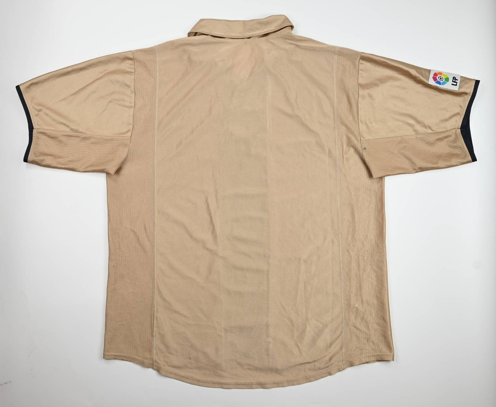 2001-03 FC BARCELONA SHIRT 2XL