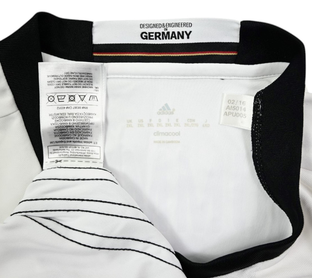 2015-16 GERMANY *HUMMELS* KOSZULKA XXL