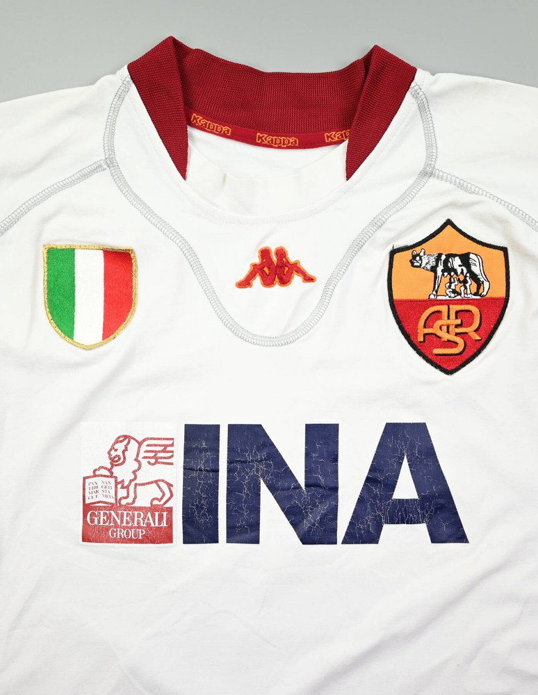 2001-02 AS ROMA *CAFU* LONGSLEEVE S
