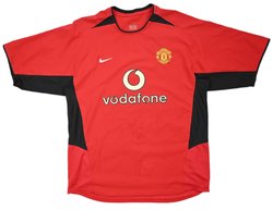 2002-04 MANCHESTER UNITED SHIRT L