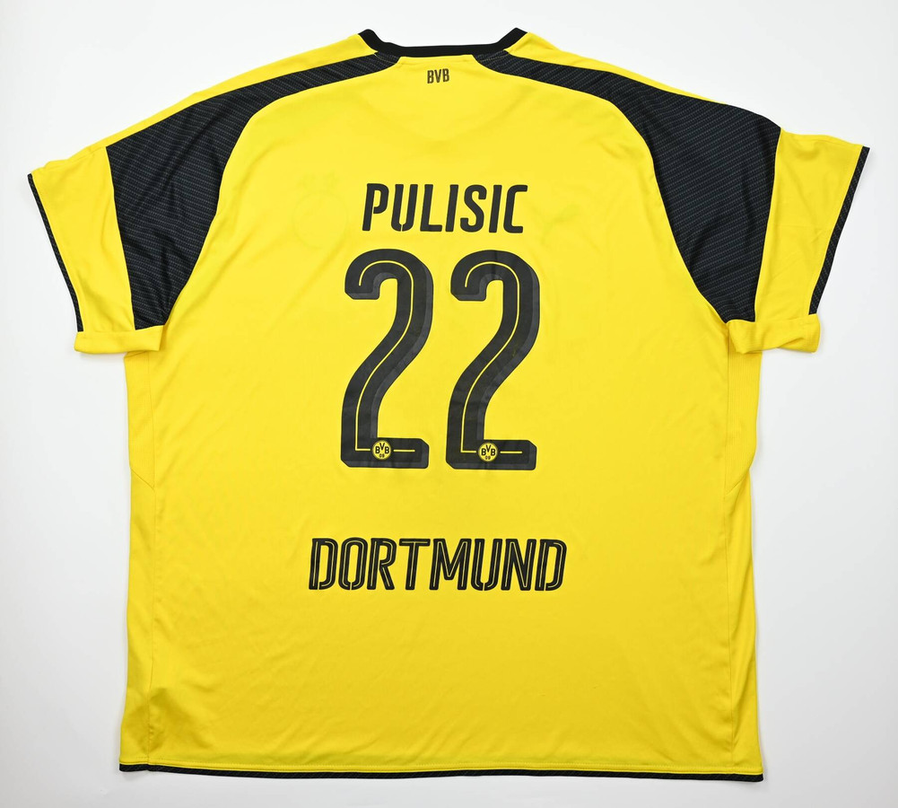 2016-17 BORUSSIA DORTMUND *PULISIC* SHIRT 4XL