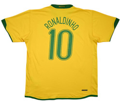 2006-08 BRAZIL *RONALDINHO* KOSZULKA L 