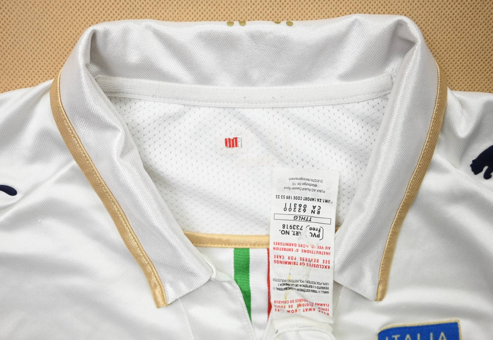 2007-08 ITALY SHIRT L