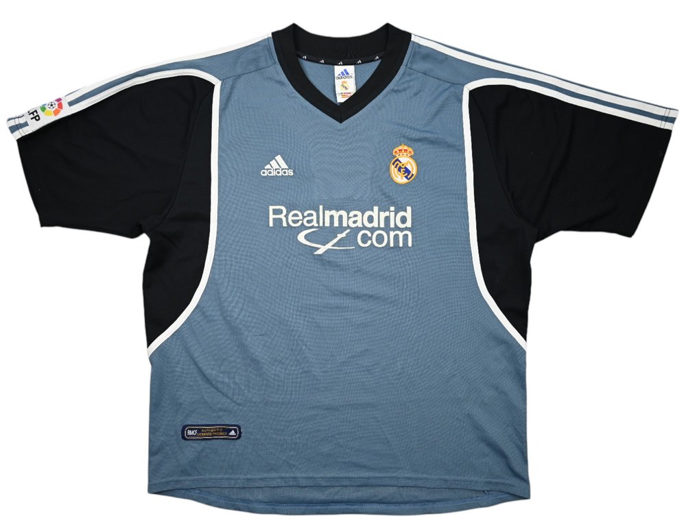 2001 REAL MADRID SHIRT XL