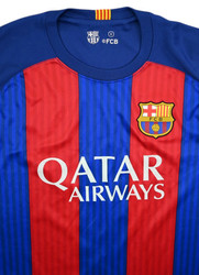 2016-17 FC BARCELONA *SUAREZ* SHIRT S