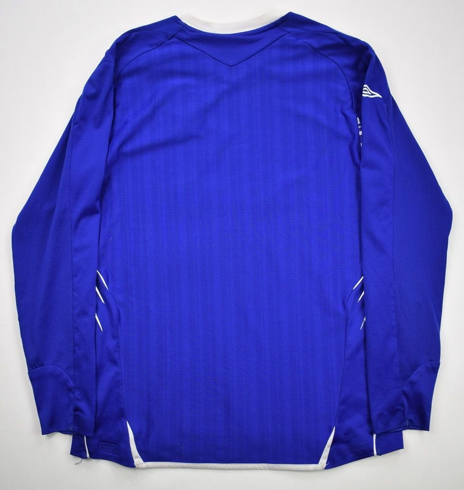 2007-08 EVERTON LONGSLEEVE SHIRT XL. BOYS