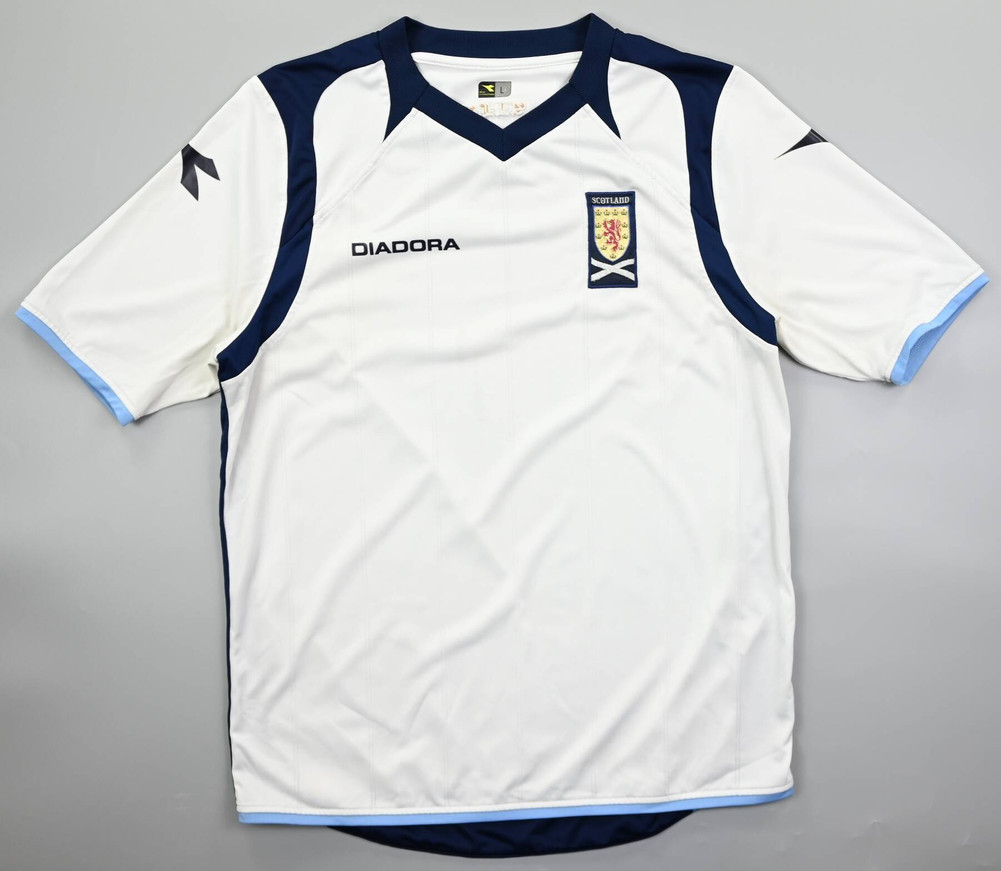 2009-10 SCOTLAND SHIRT L