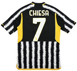 2023-24 JUVENTUS *CHIESA* SHIRT XL. BOYS 
