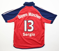 1999-01 BAYERN MUNCHEN *SERGIO* KOSZULKA L. BOYS
