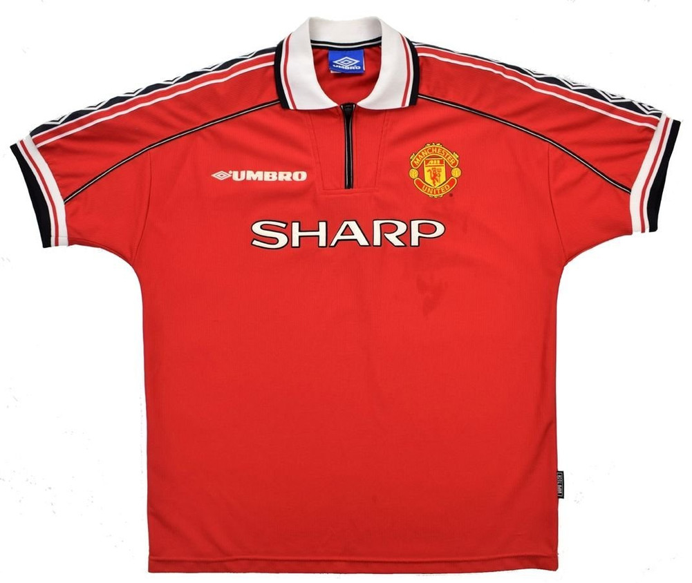 1998-00 MANCHESTER UNITED SHIRT XL. BOYS