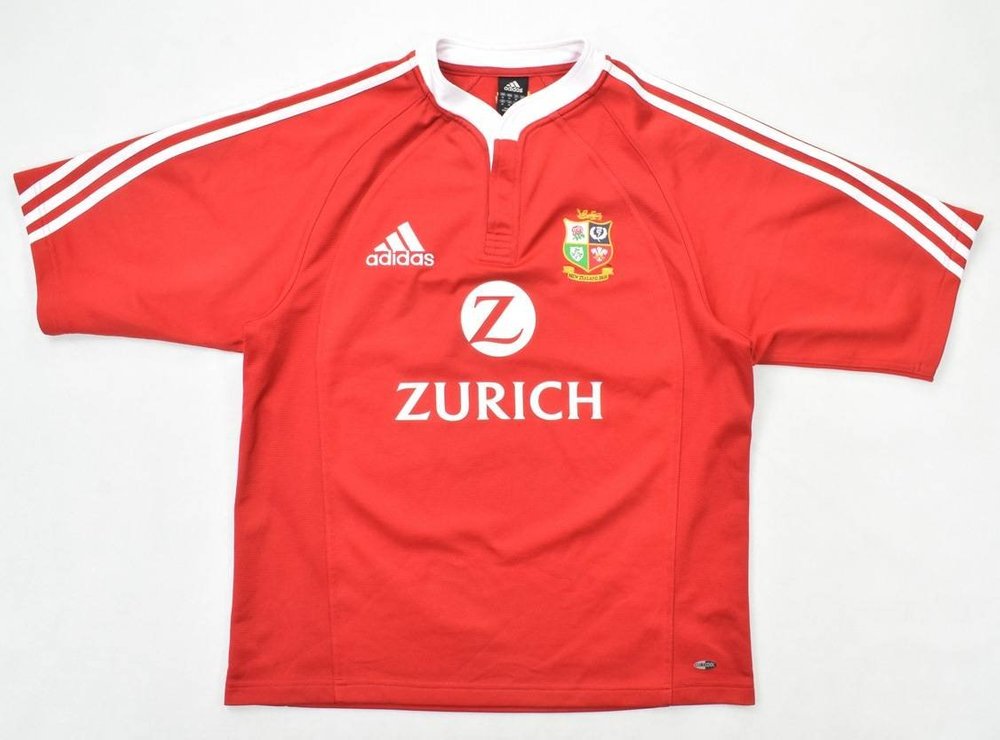 BRITISH AND IRISH LIONS RUGBY ADIDAS SHIRT M