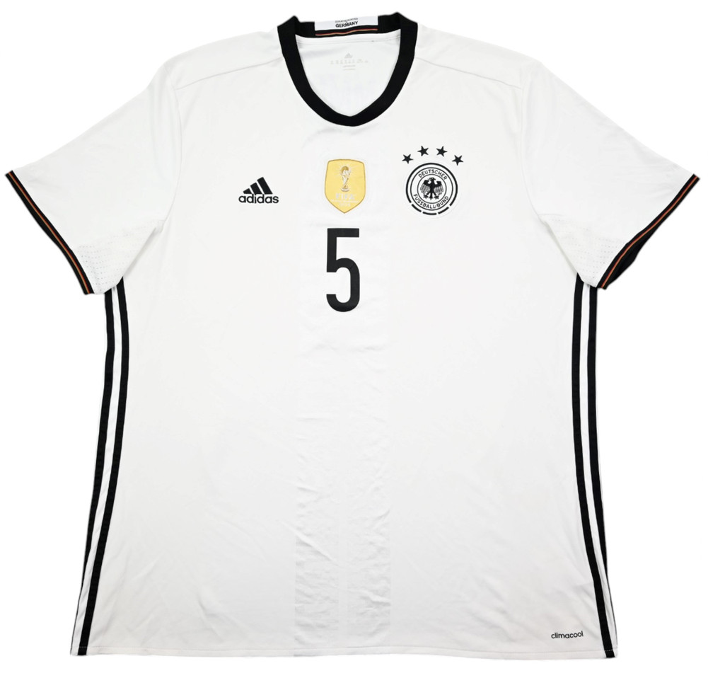 2015-16 GERMANY *HUMMELS* SHIRT XXL