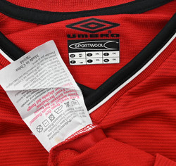 2000-02 MANCHESTER UNITED *SCHOLES*  SHIRT XXL