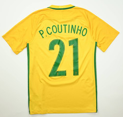 2016-18 BRAZIL *COUTINHO* SHIRT S