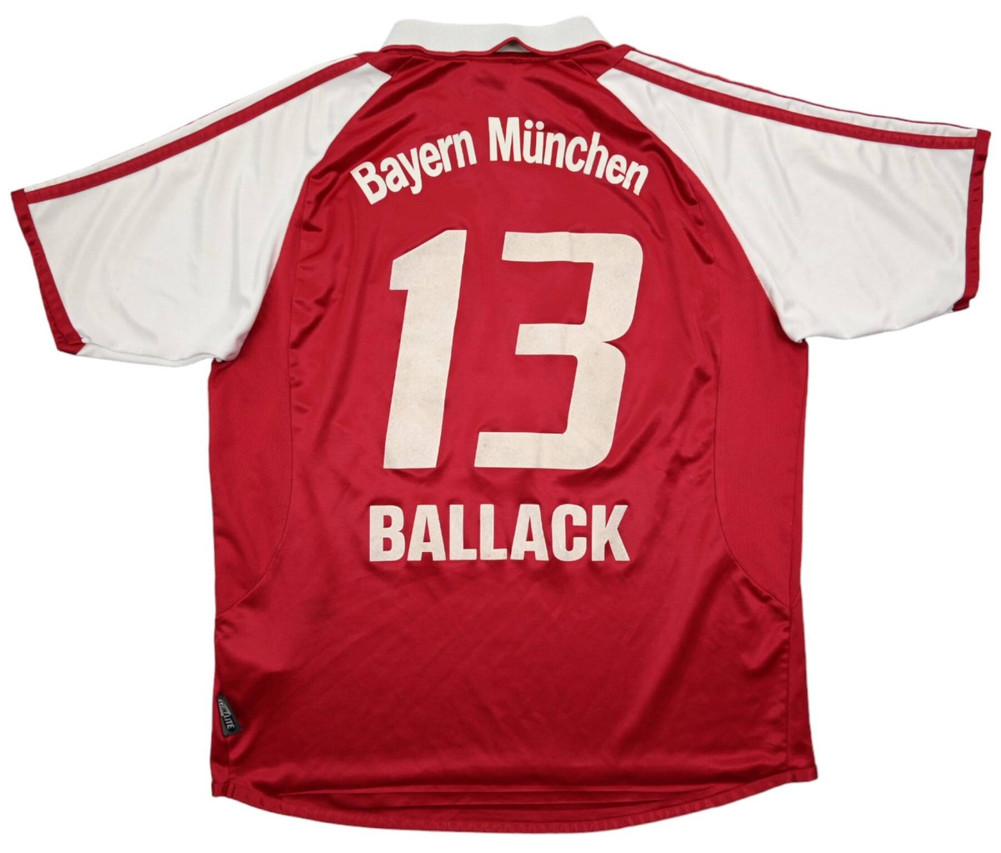 2003-04 BAYERN MUNCHEN *BALLACK* SHIRT XL. BOYS / XS
