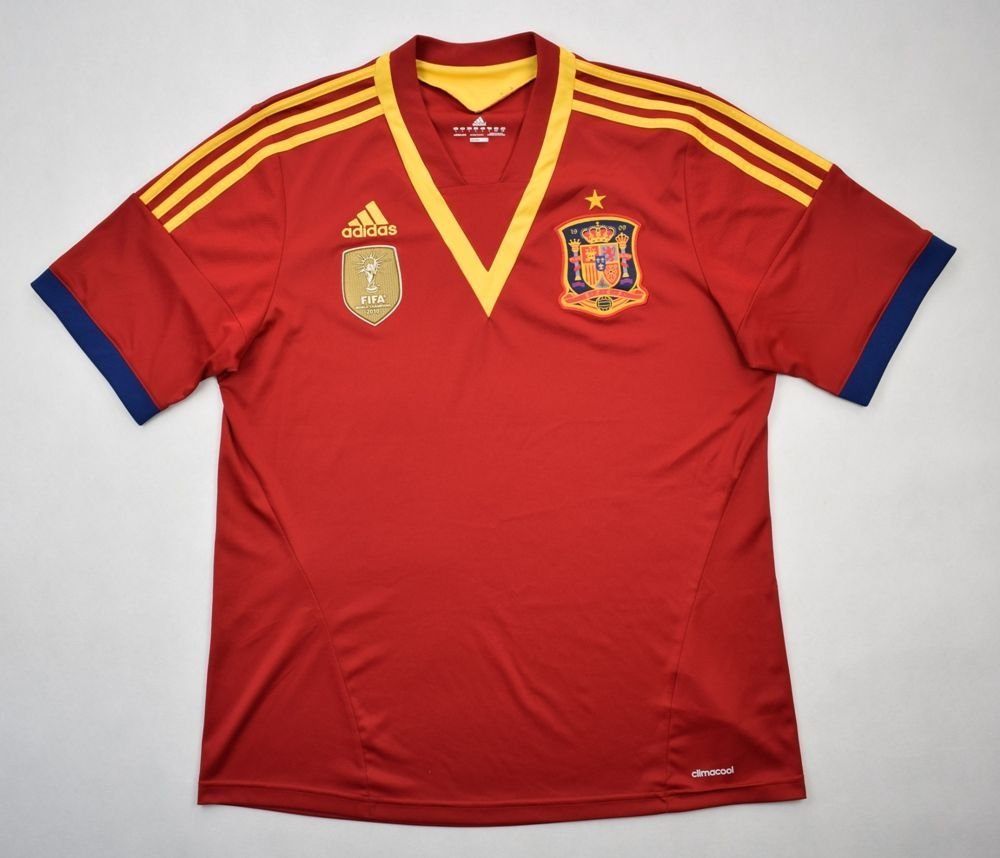 2013-14 SPAIN SHIRT L