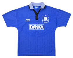 1995-97 EVERTON FC SHIRT L. BOYS