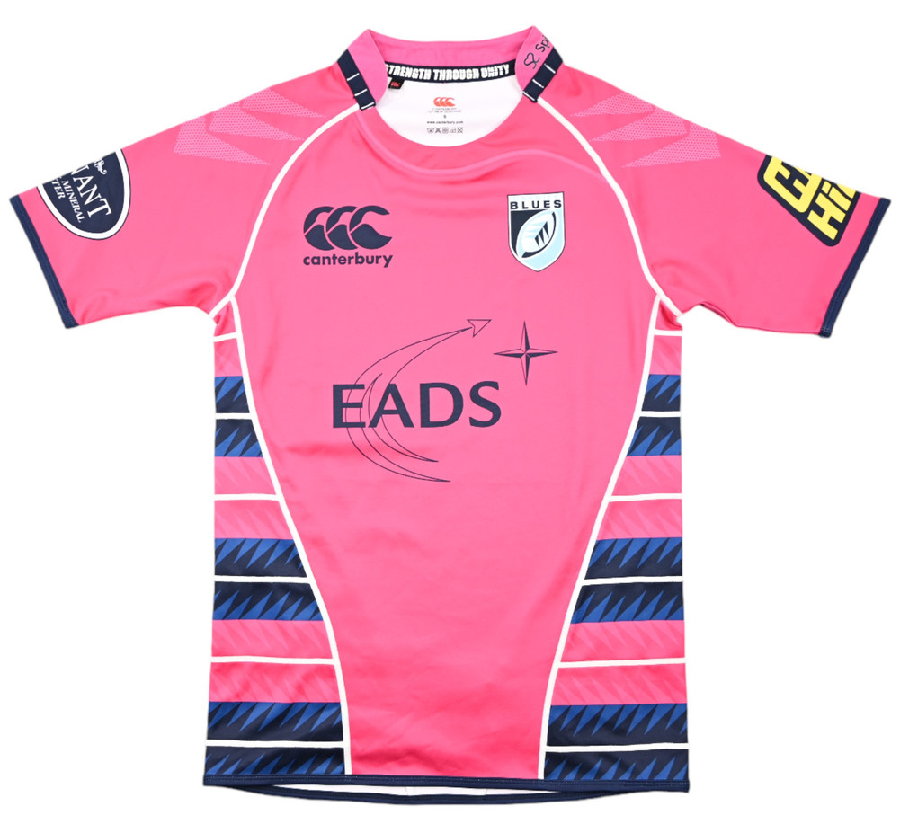 CARDIFF BLUES RUGBY SHIRT S