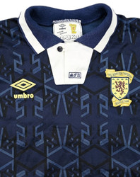 1991-94 SCOTLAND SHIRT M. BOYS