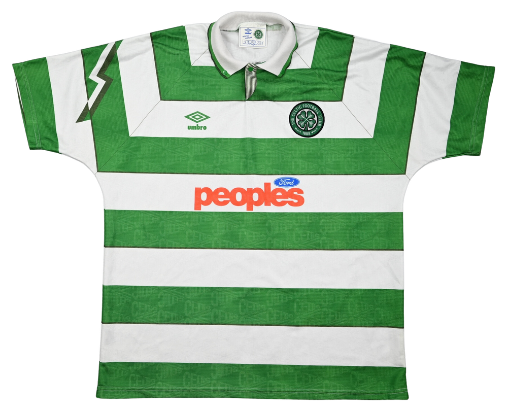 1991-92 CELTIC GLASGOW KOSZULKA L