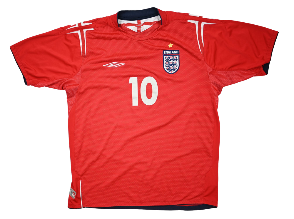 2004-06 ENGLAND *OWEN* SHIRT L