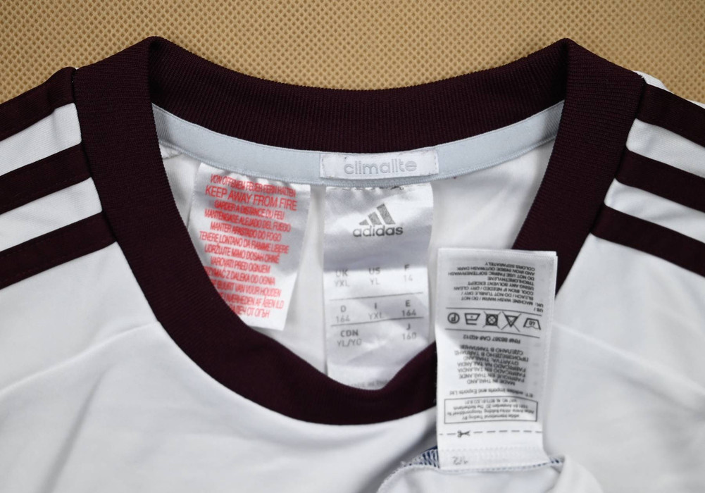 2013-14 HEART OF MIDLOTHIAN SHIRT XL.BOYS