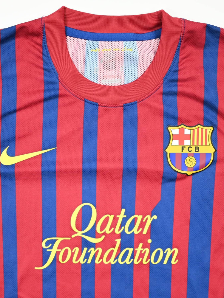2011-12 FC BARCELONA PLAYER ISSUE SHIRT S
